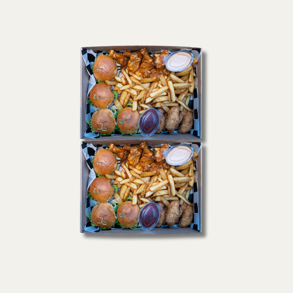 BURGER BOX DLA 4 OSÓB