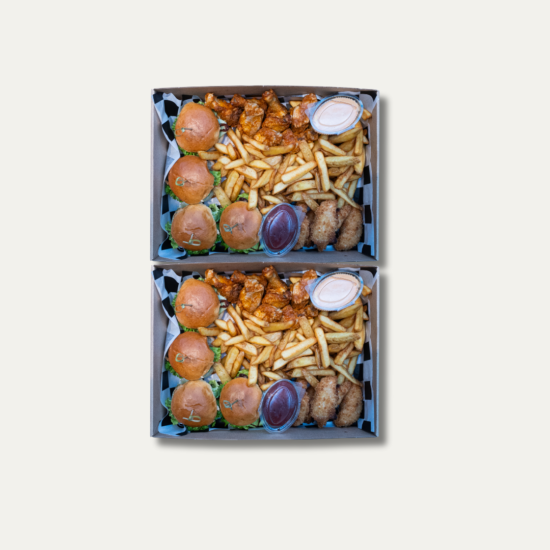 BURGER BOX DLA 4 OSÓB